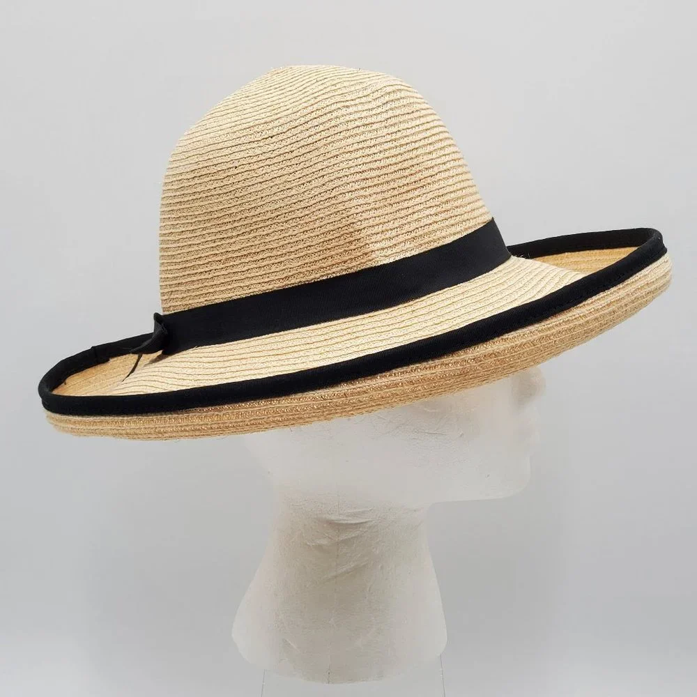 Kathy Jeanne Wide Brim Straw Hat